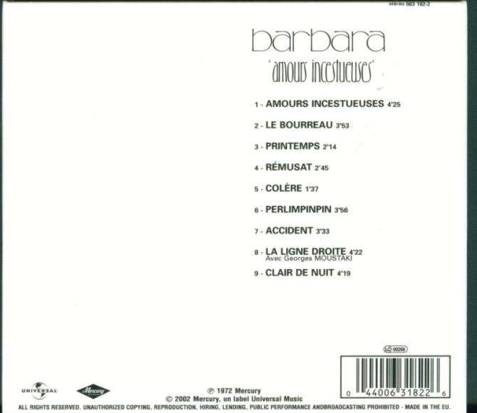 Barbara－Amours incestueuses(173.58M)