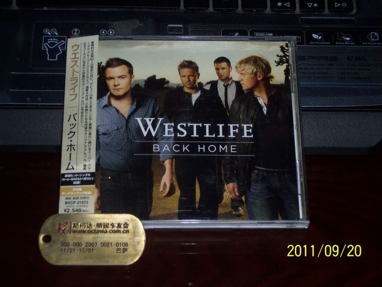 Westlife 第8张专辑 - 回家Westlife - Back Home(525.70M)