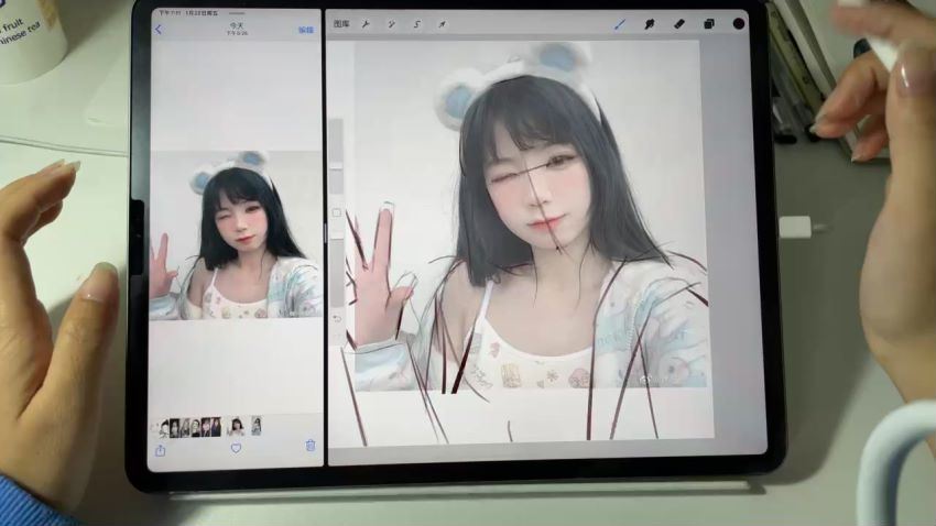 野生奶冻ipad插画课2020【画质高清】(5.48G)
