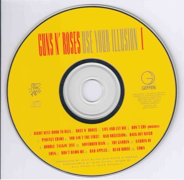 枪花著名双张专辑第一张Guns N' Roses - Use Your Illusion I(771.95M)