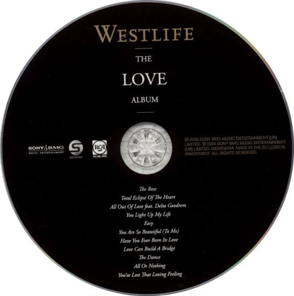 Westlife 第7张专辑 Westlife - The Love Album(522.86M)