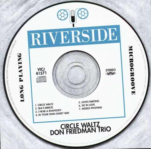 JAZZ十八番系列(SJ金奖) don friedman trio - circle waltz[wav](414.14M)