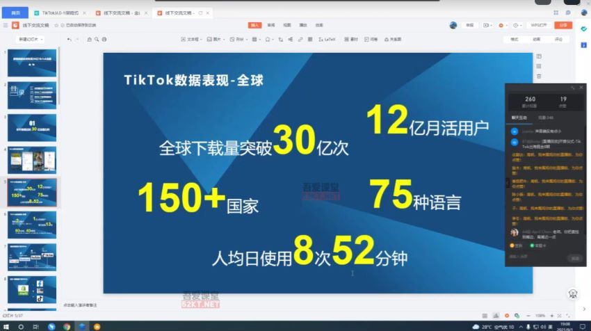 优联荟第8期TikTok出海掘金训练营(10.94G)