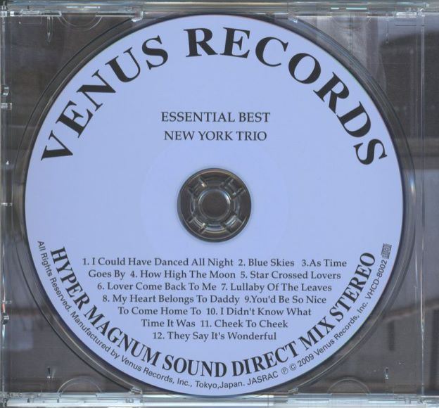 VENUS唱片 纽约三重奏精选 HQCD[WAV](731.62M)