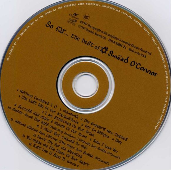 Sinead O'Connor - So Far ... The Best Of 光头妹Sinead O'Connor十年精选 爱尔兰(753.44M)