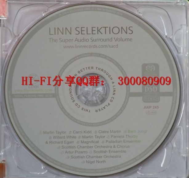 英国LINN（莲）试音环绕王 混合层多声道SACD CD1(537.26M)