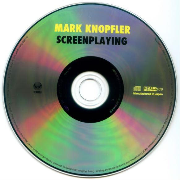 SCREENPLAYING(馬克諾弗勒 電影配樂精選)(K2HD)(首批限量編號版)(726.98M)