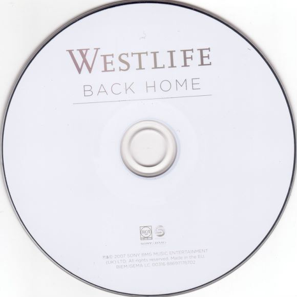 Westlife 第8张专辑 - 回家Westlife - Back Home(525.70M)