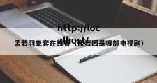 孟若羽无套在线看（孟若因是哪部电视剧）